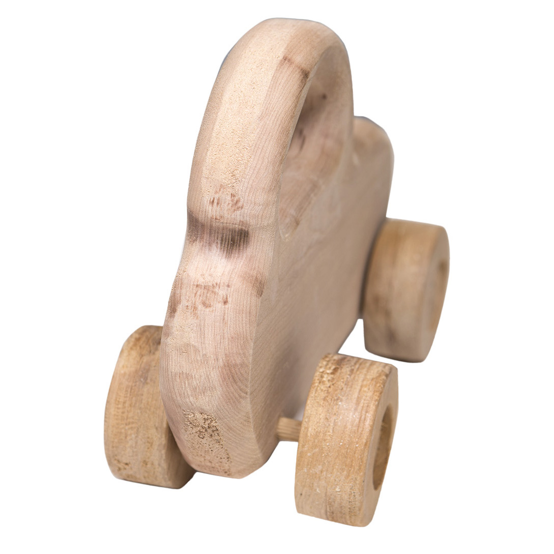 Giocattoli di legno - macchinina di legno