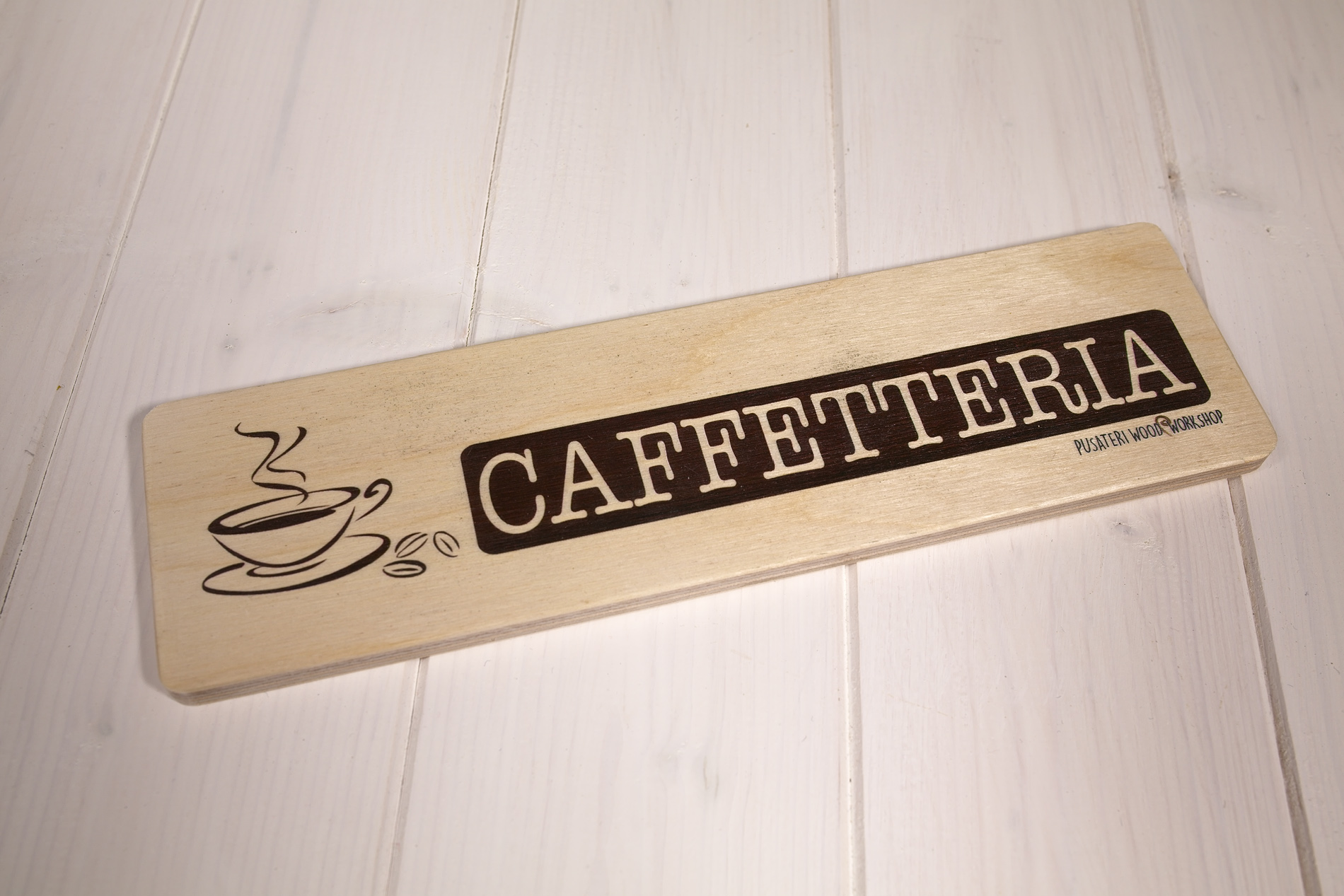 Insegne di legno - Caffetteria