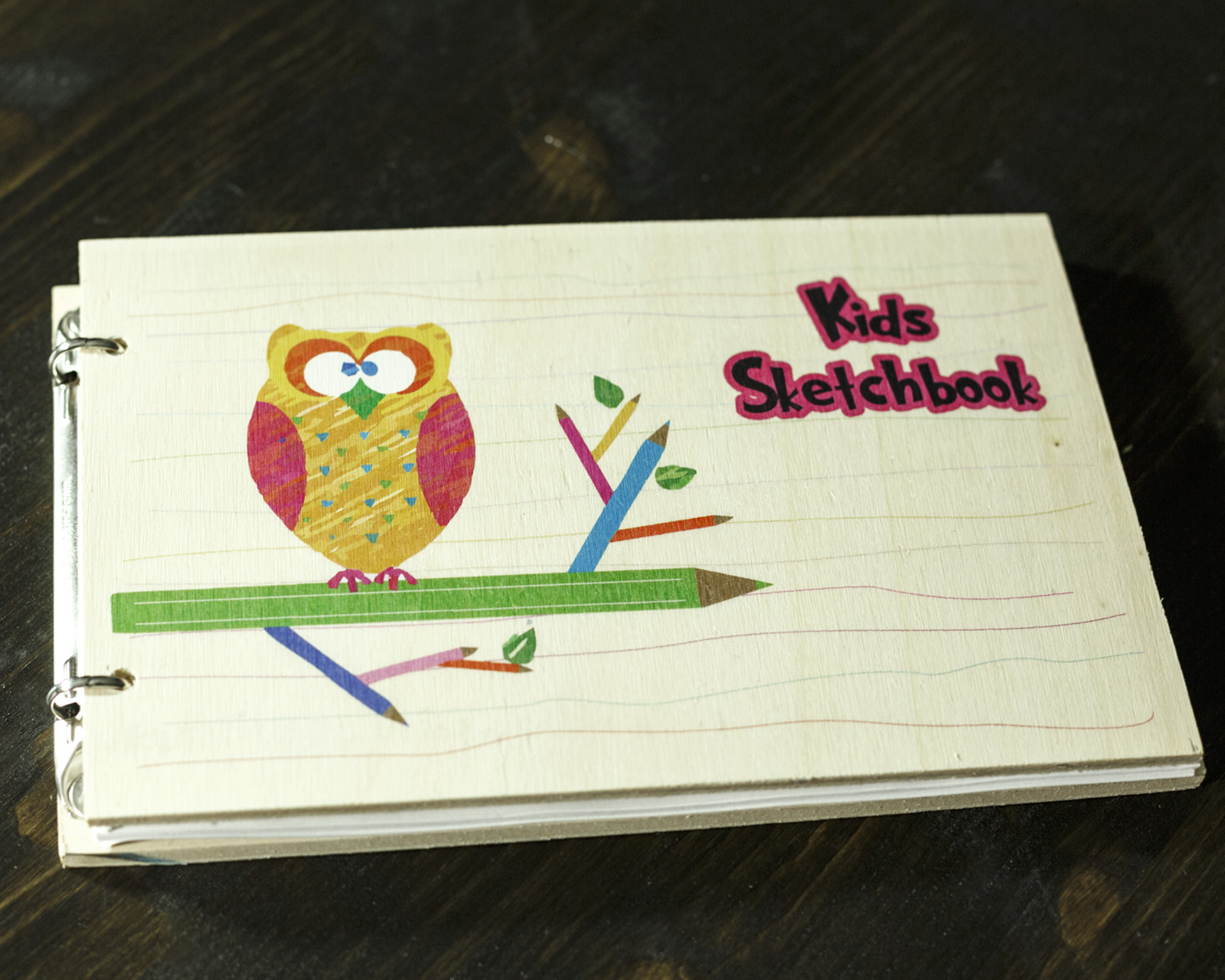 Sketchbook - Block Notes di legno