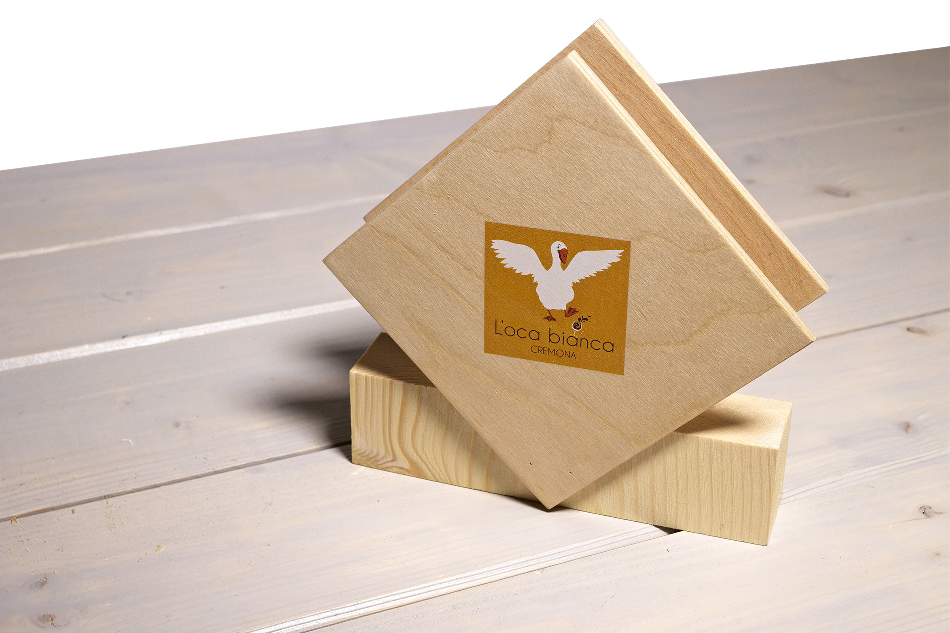 Porta Carbone - Portatovaglioli di legno personalizzabile