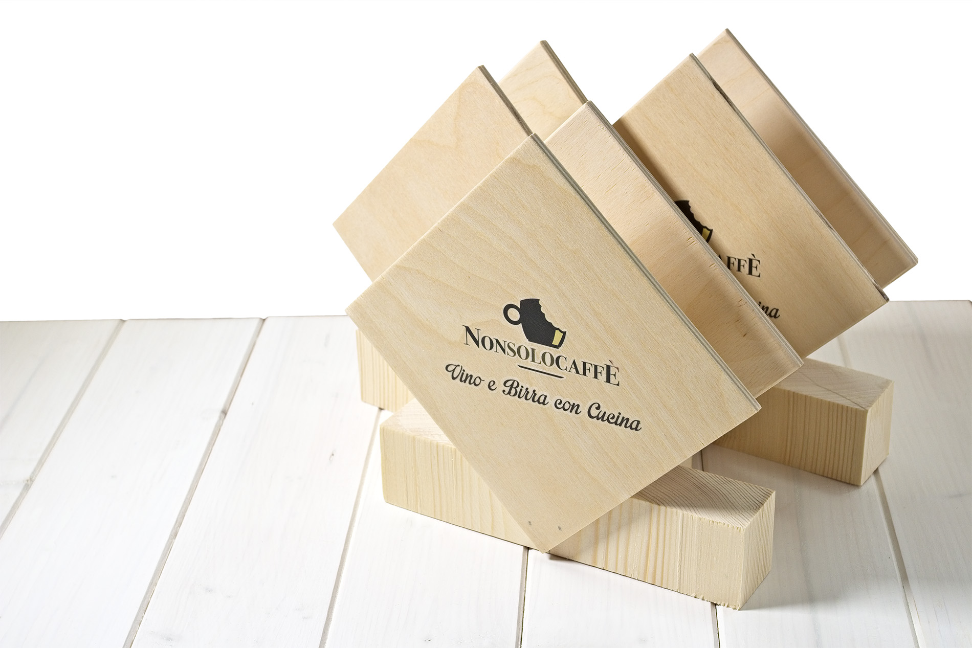 Porta Carbone - Portatovaglioli di legno personalizzati