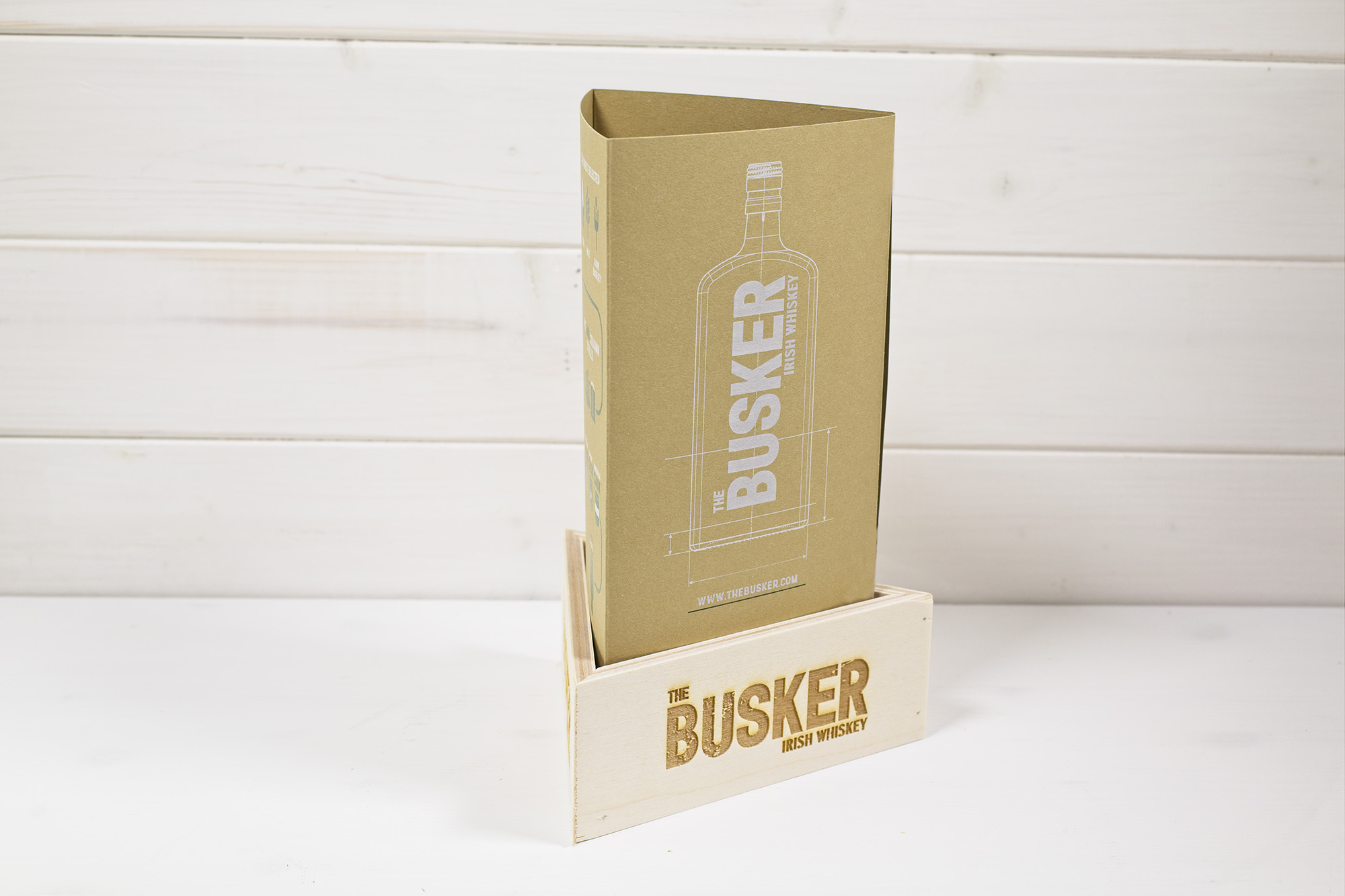 The Busker Table Tent