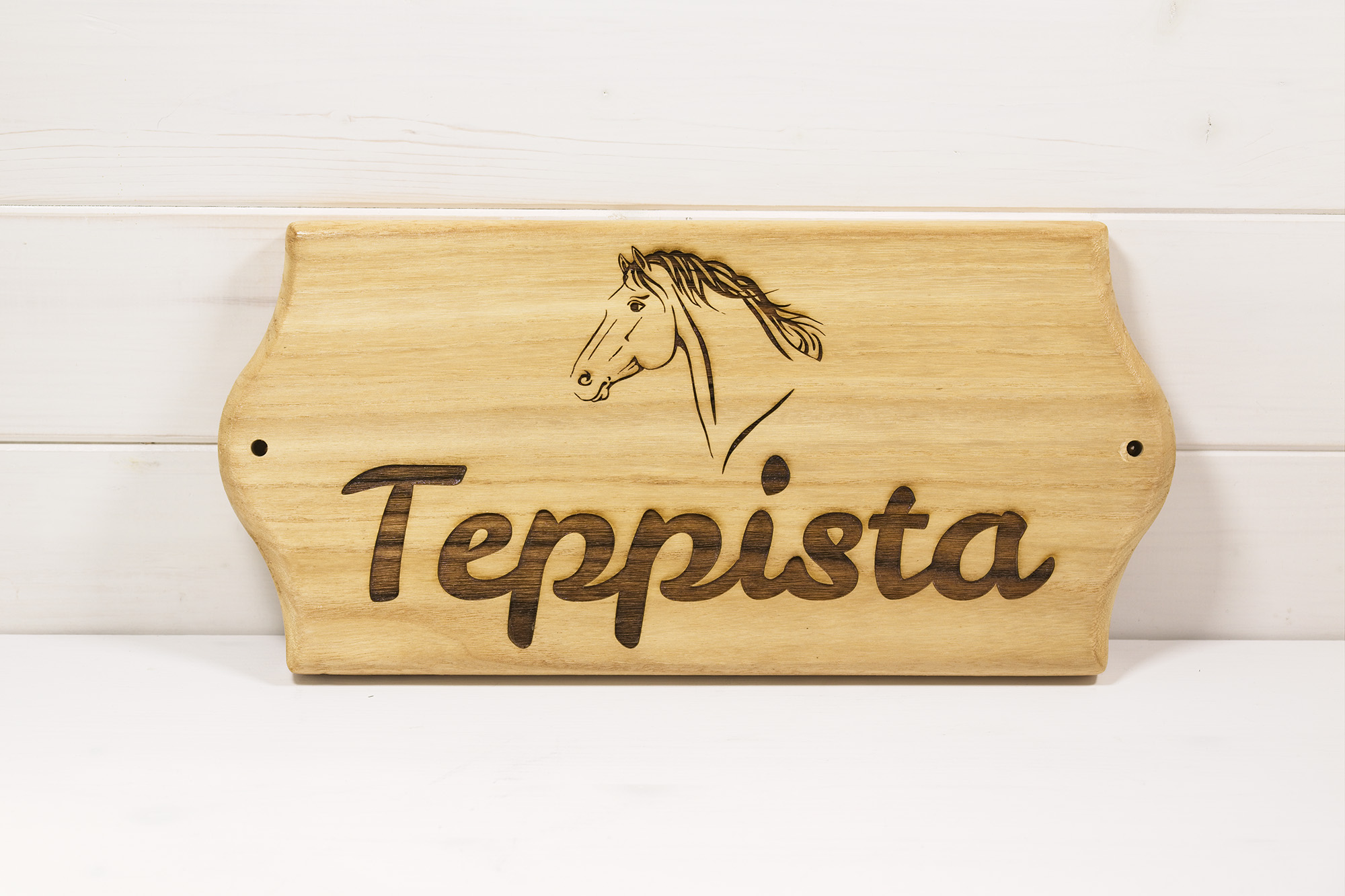 Targa box cavallo Teppista