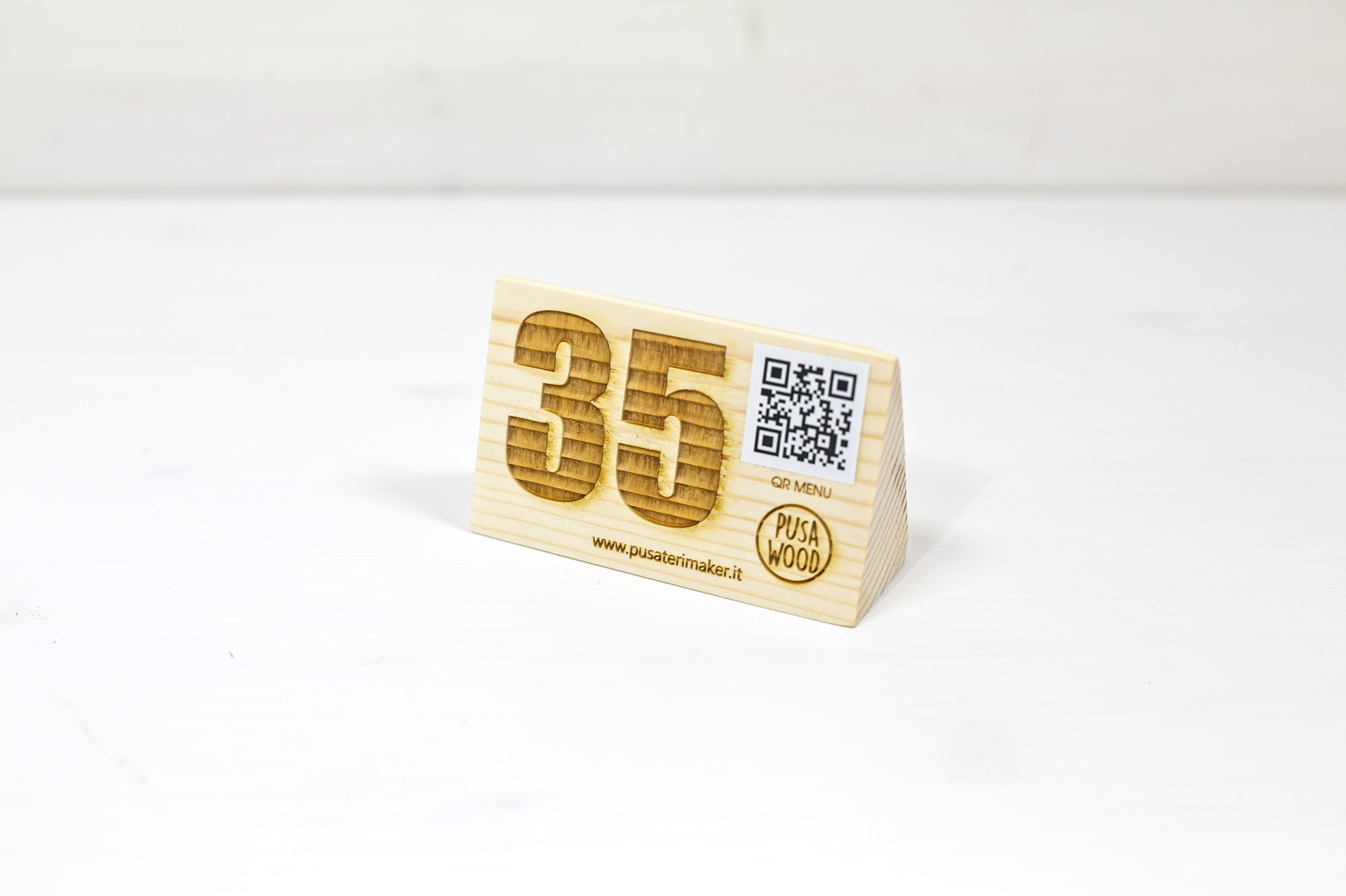 Cugno Segnatavolo codice QR menu