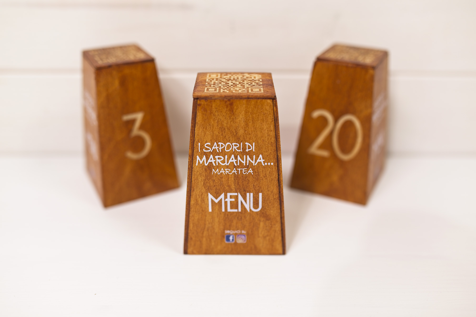 Cuerre - Segnatavolo QR-Menu - I Sapori di Marianna - Maratea