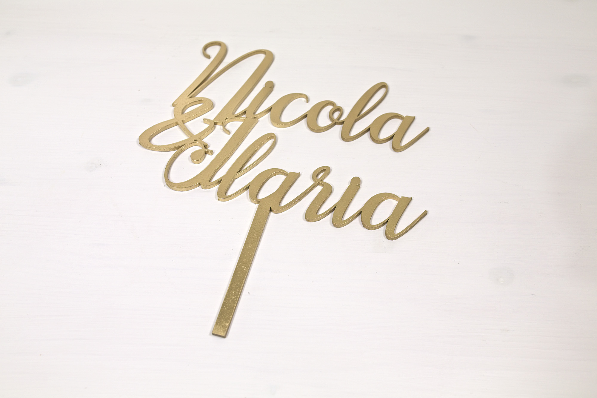 Top Cake Topper - Nicola e Ilaria