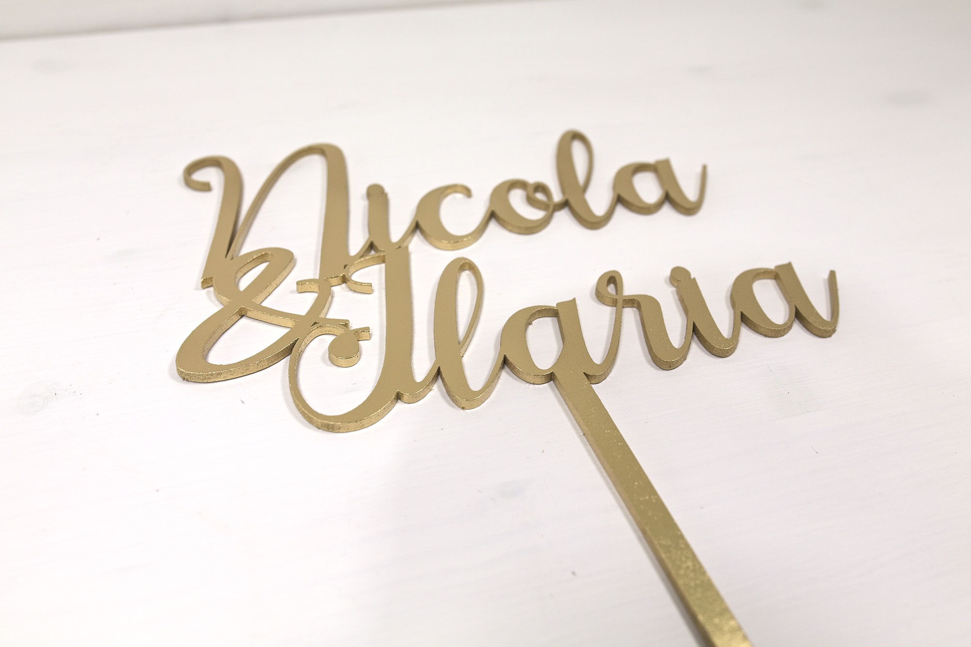 Top Cake Topper - Nicola e Ilaria