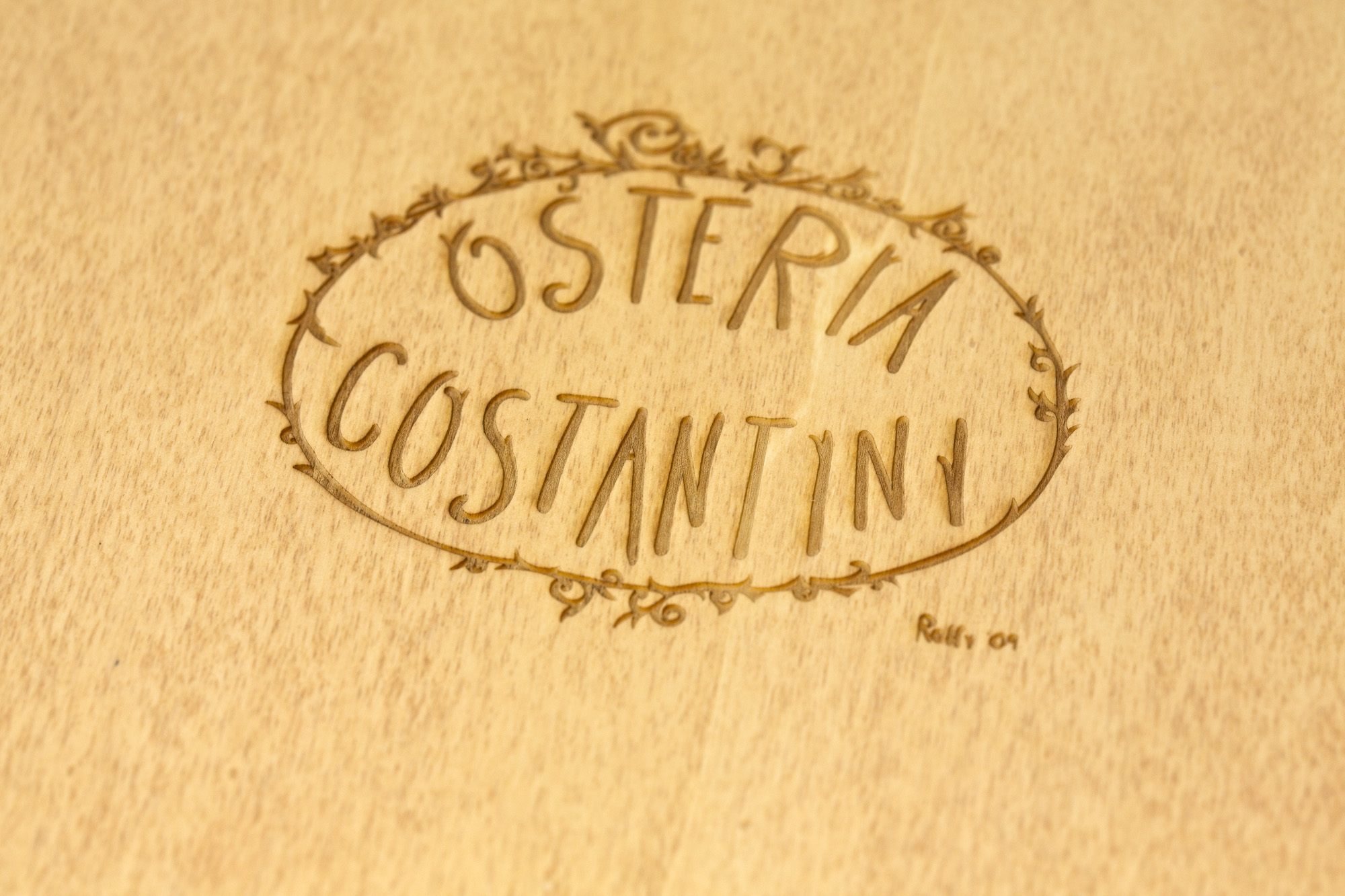 Portamenu Sperone - Osteria Costantini