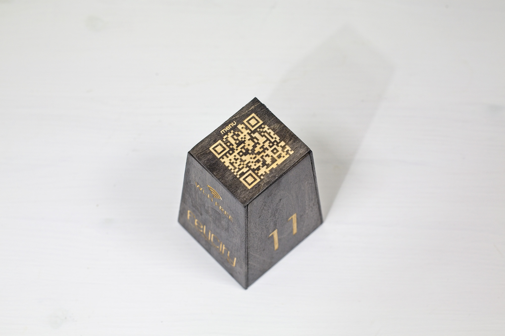 Cuerre - Segnatavolo QR menu - Pasticceria Felicity