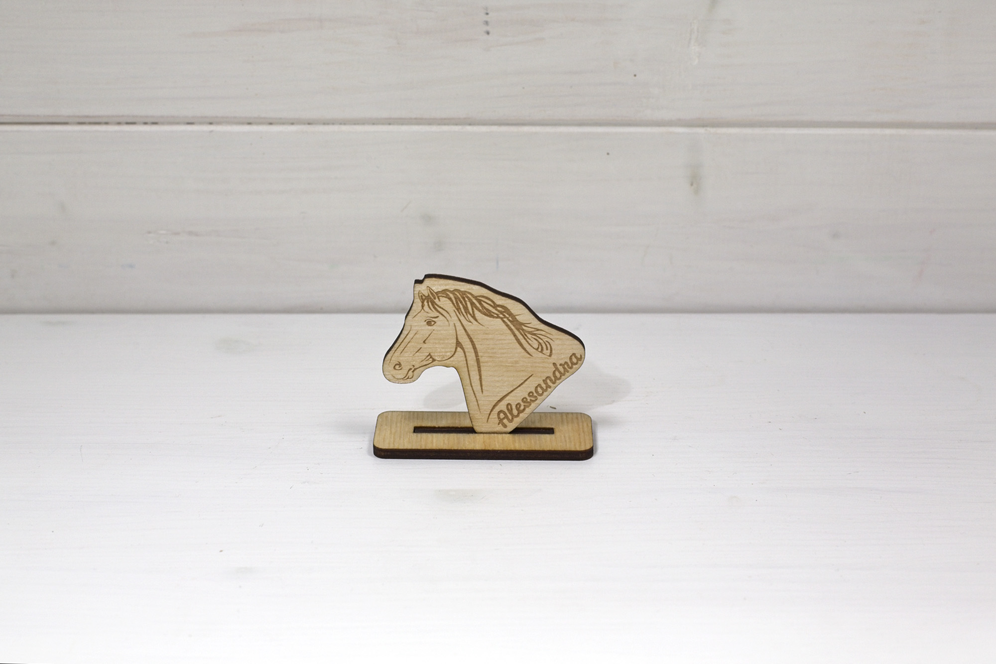 Gadget giocattoli di legno - Sagoma cavallo personalizzato