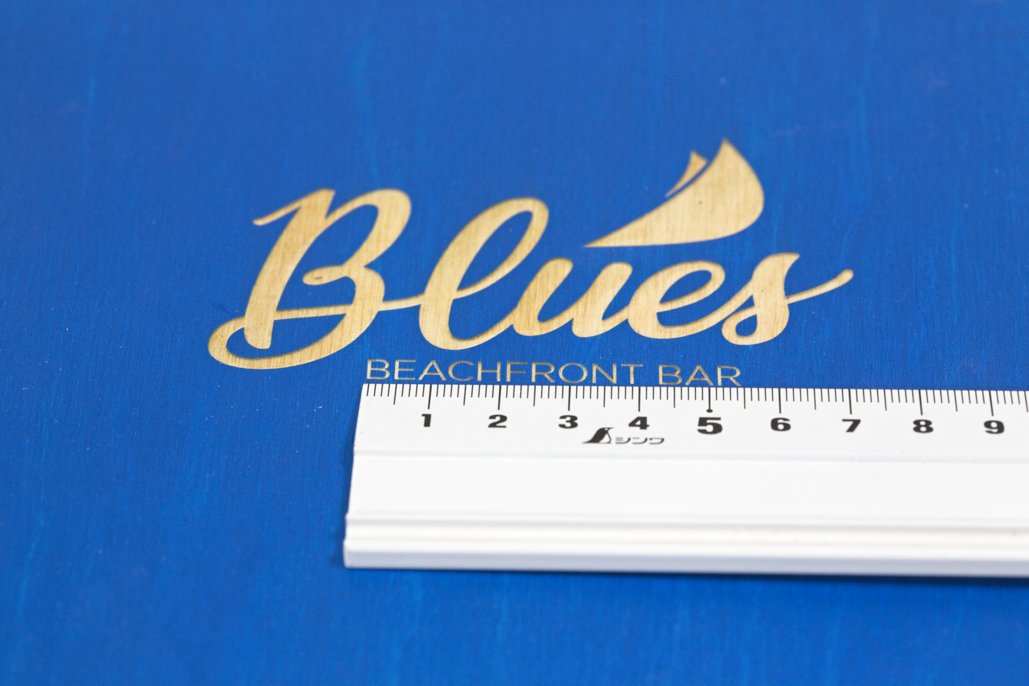 Portamenu Blues - incisione logo