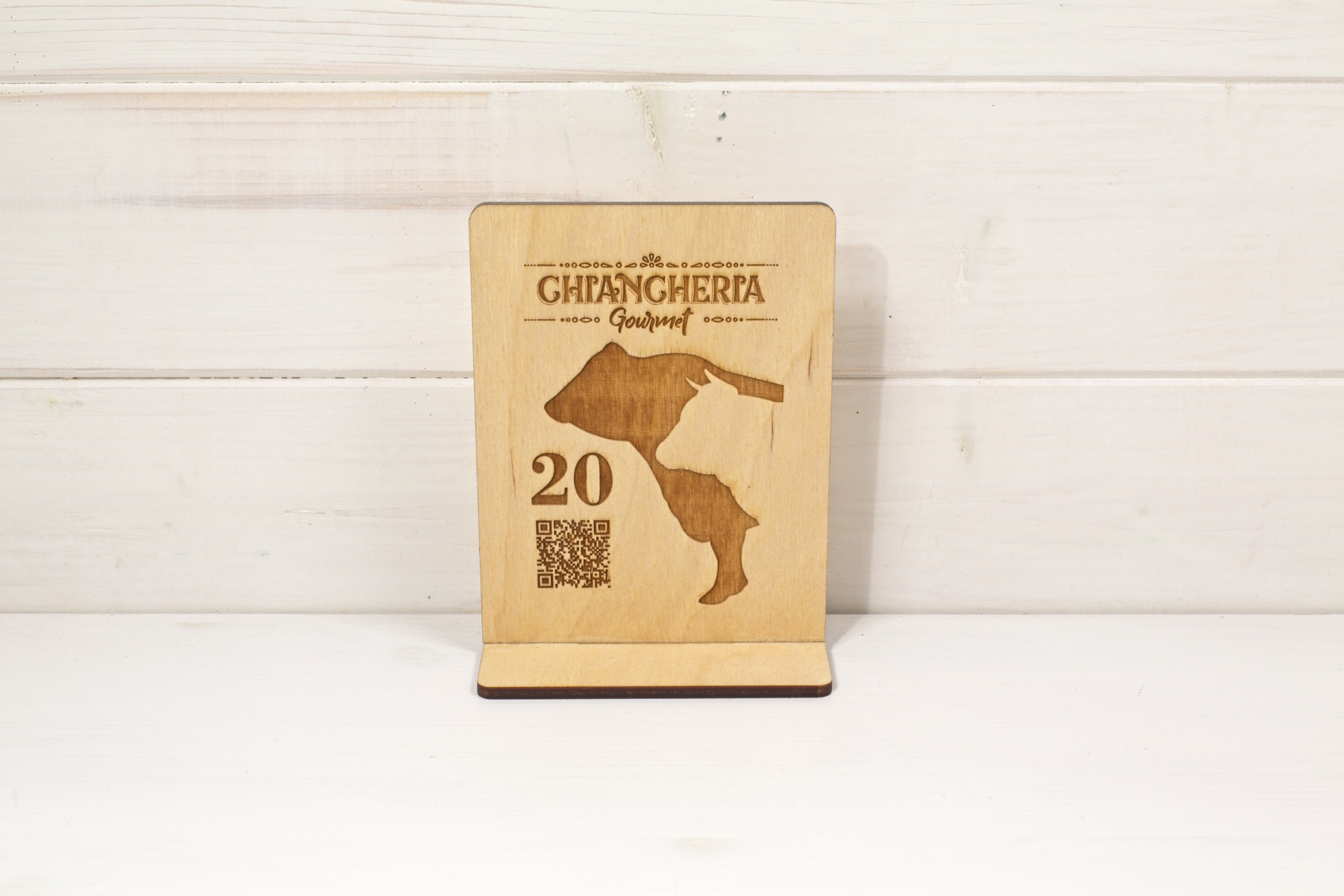 Gran Camurria - segnatavolo Chiancheria - legno colore naturale