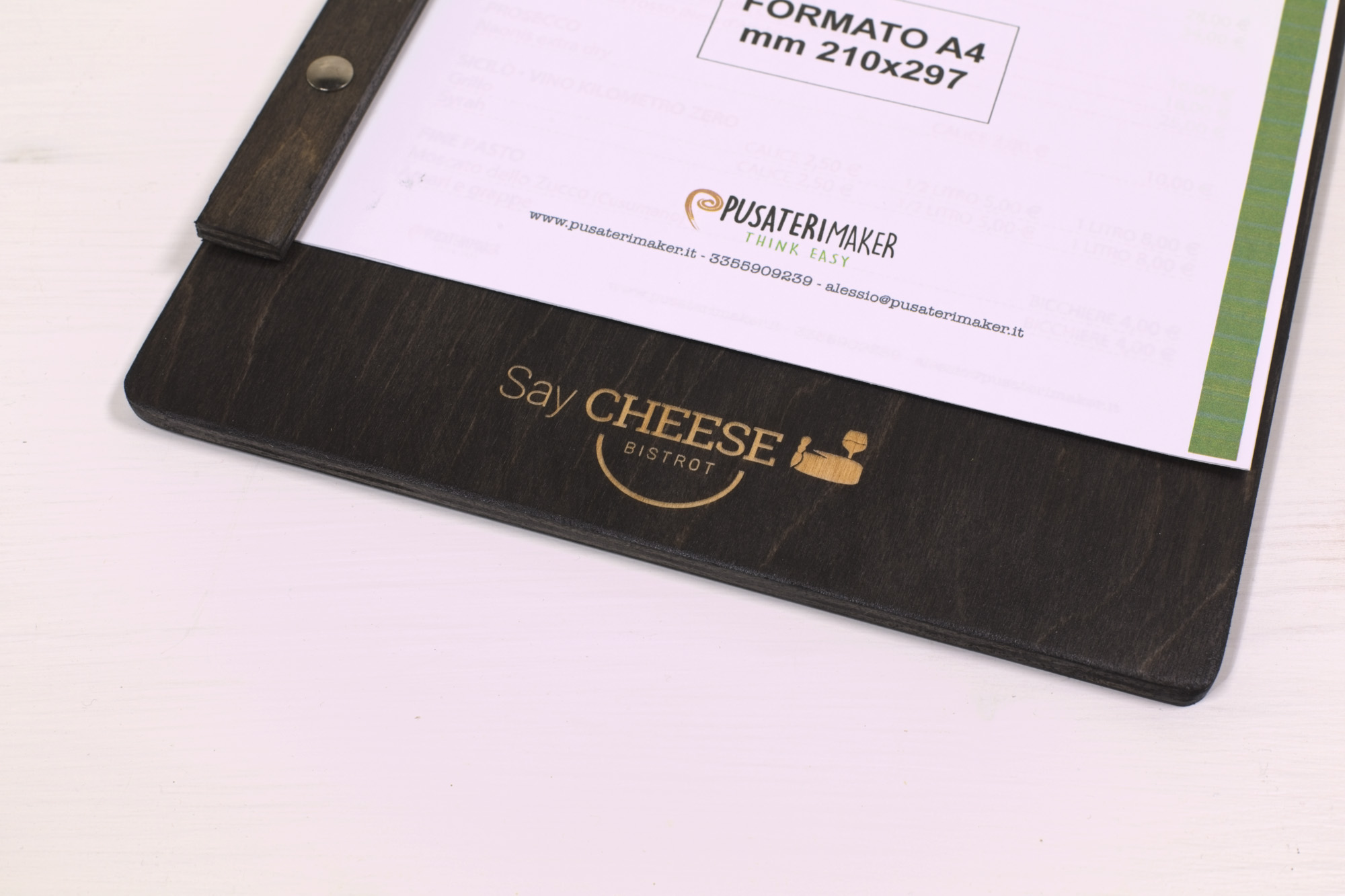 Portamenu Borgo Nuovo - Say Cheese