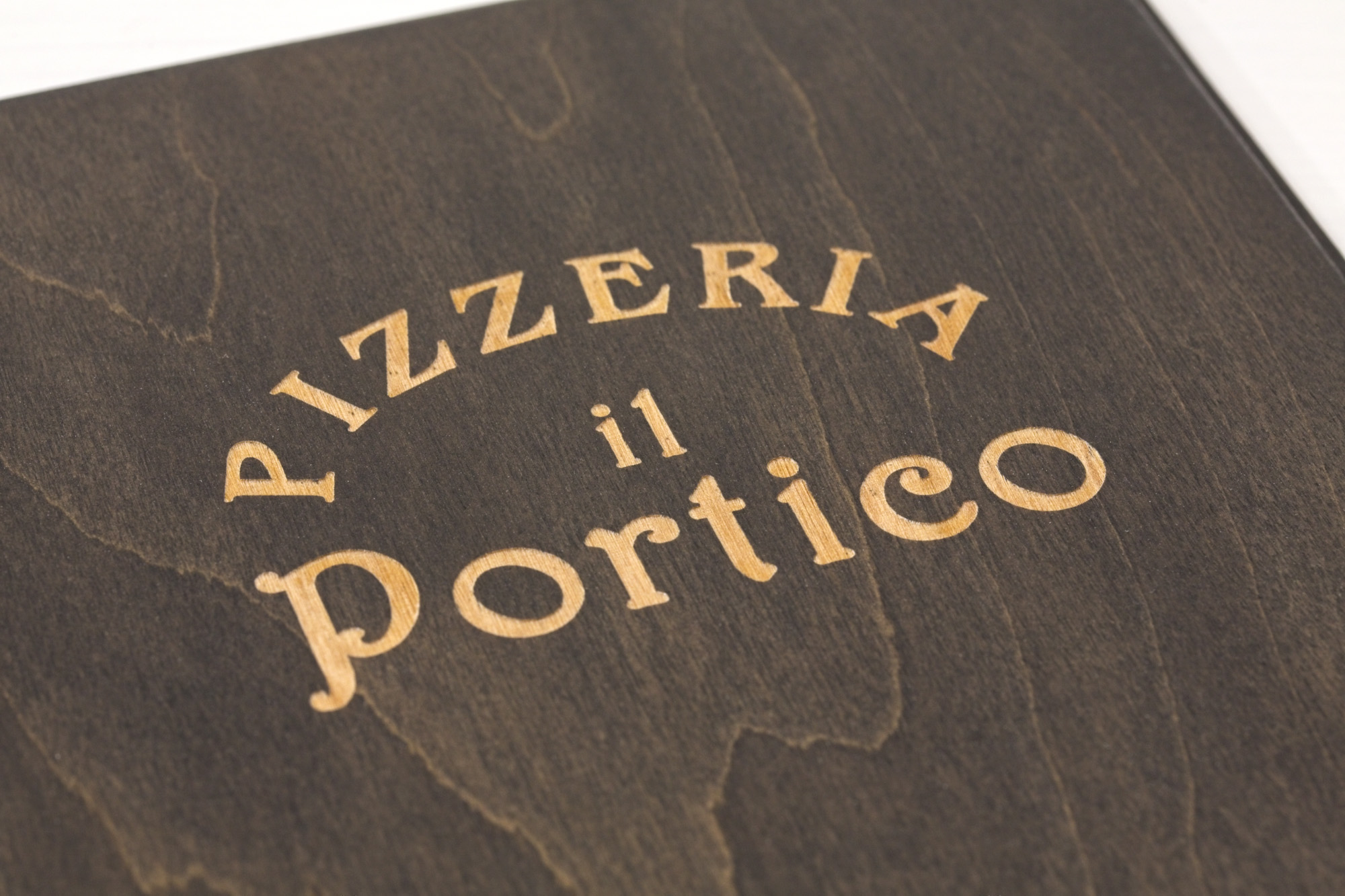 Portamenu Papireto - Pizzeria Il Portico