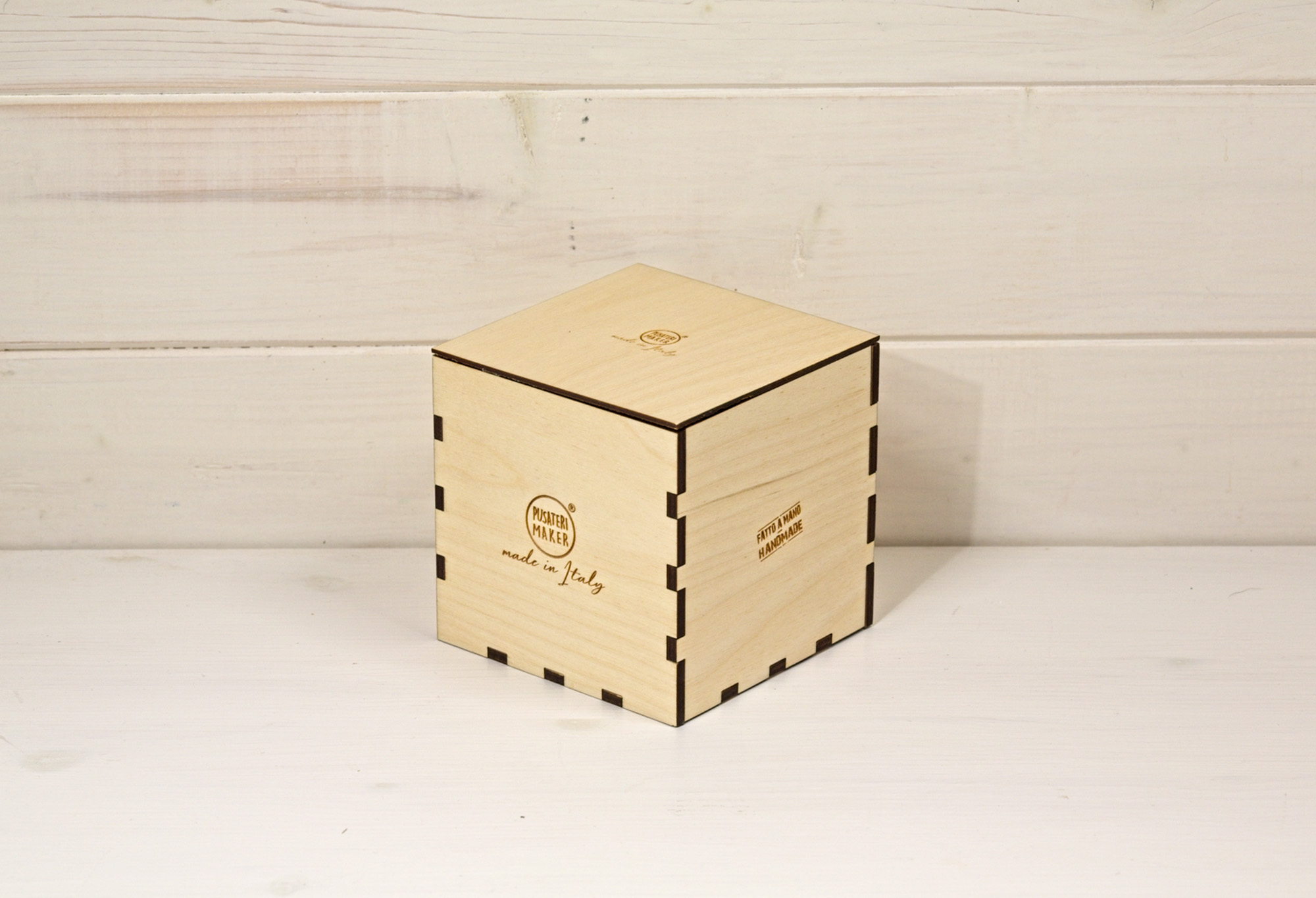 Cofanetto Cubo 10x10x10 - Pusateri Maker