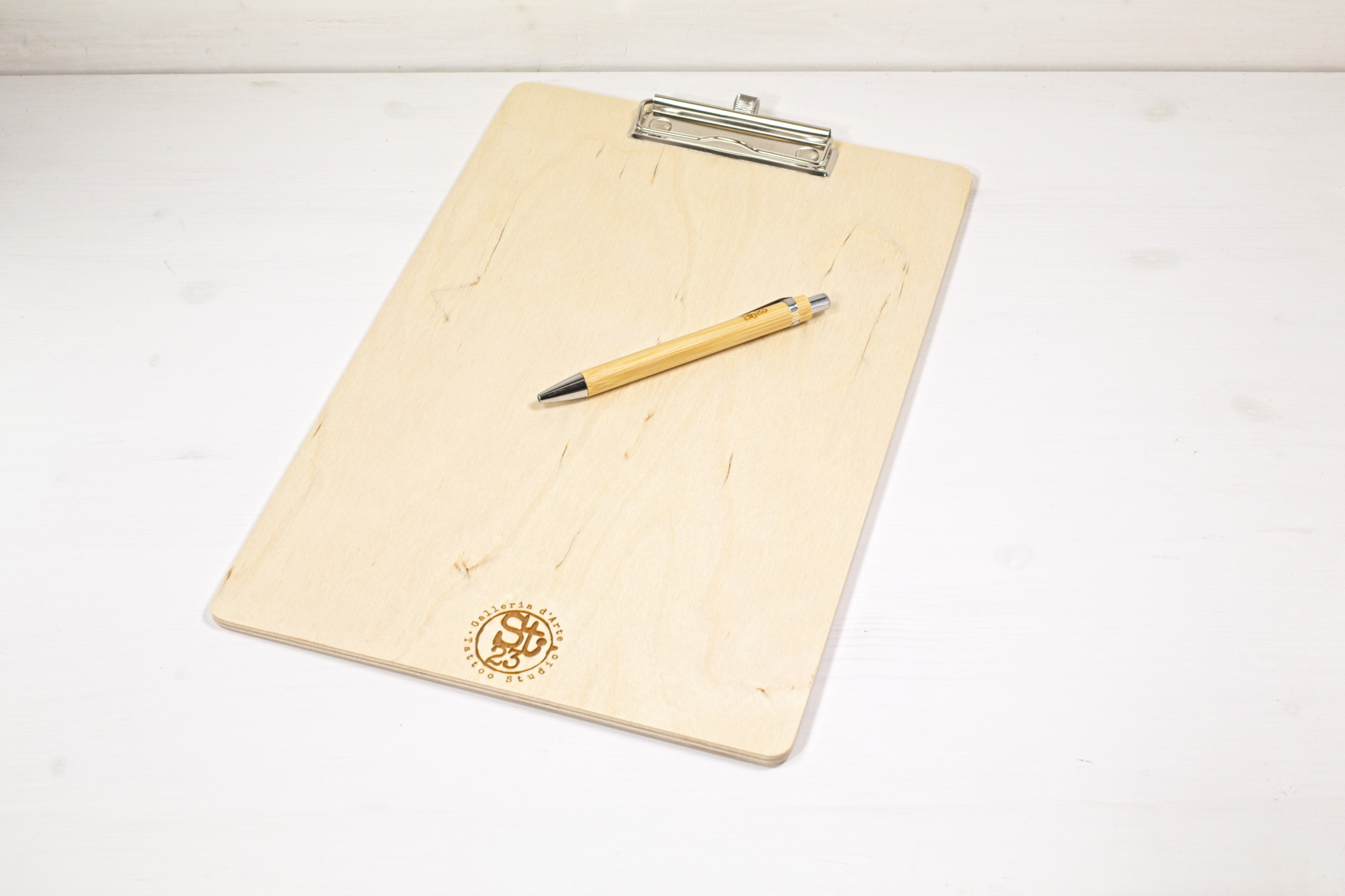 Block-Notes in legno personalizzabile - Strummula