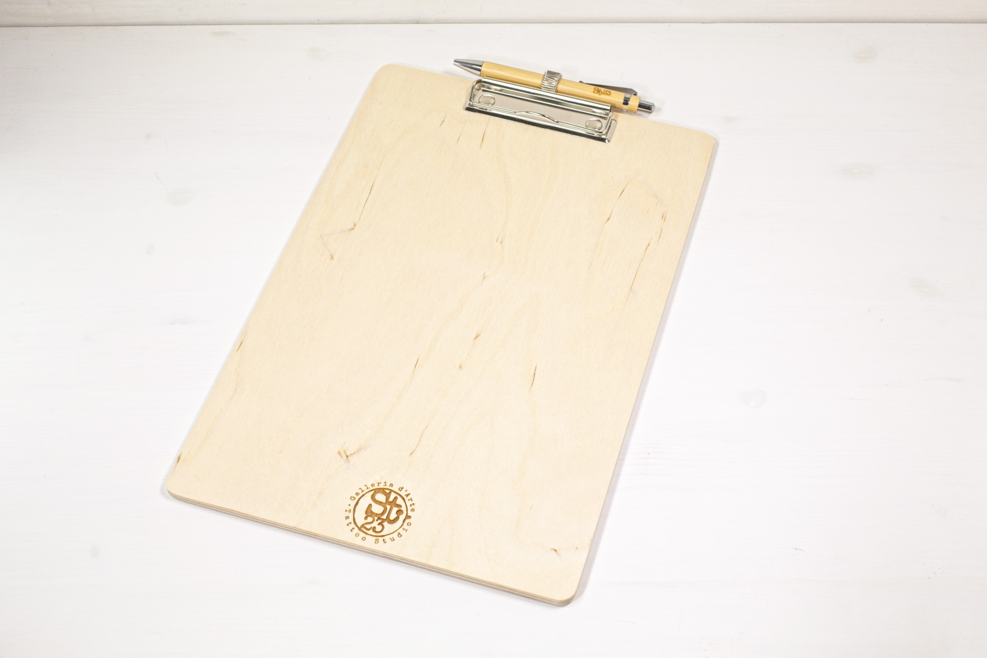 Block-Notes in legno personalizzabile - Strummula