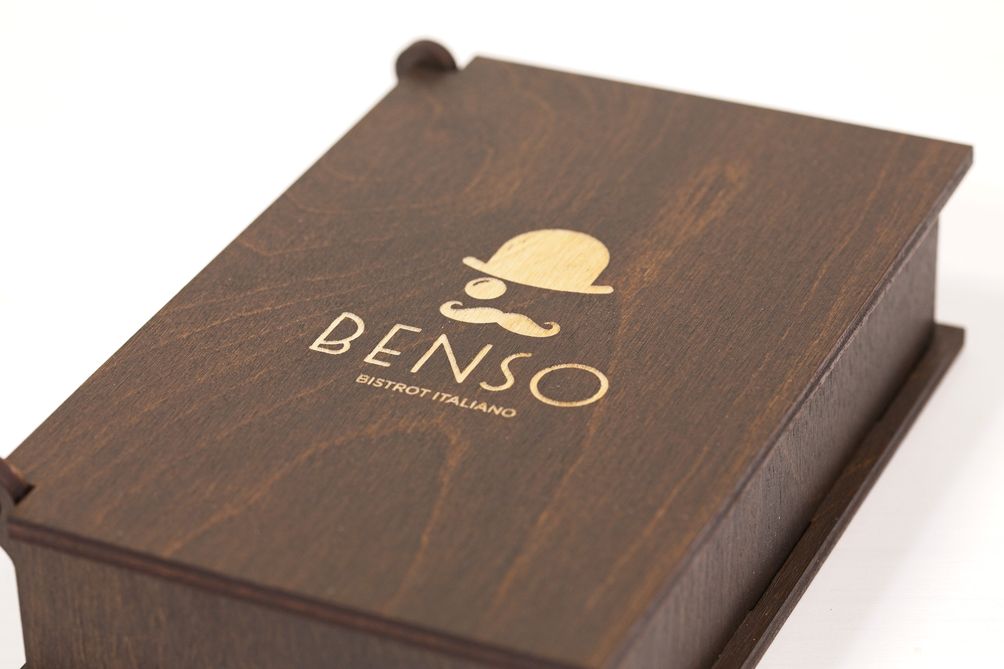 Sferracavallo - Porta-conto - Benso - legno noce mirto
