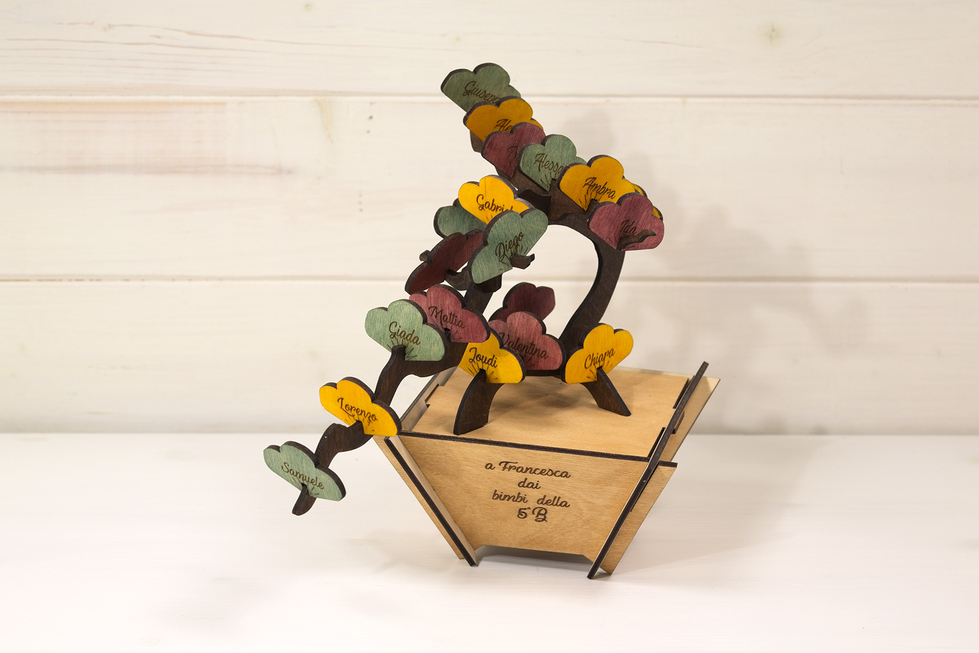 Bonsai - alberello bonsai di legno personalizzabile