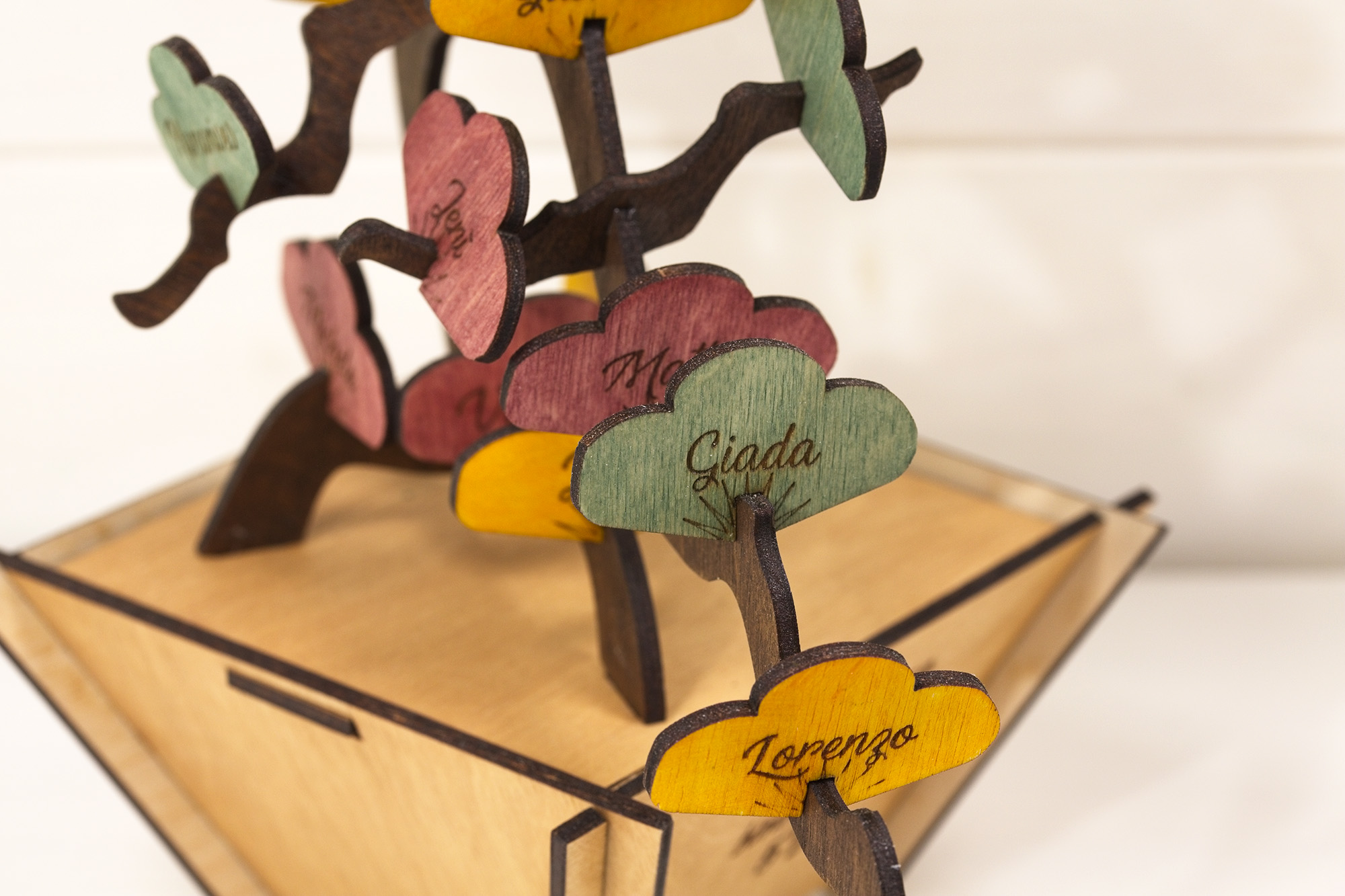 Bonsai - alberello bonsai di legno personalizzabile