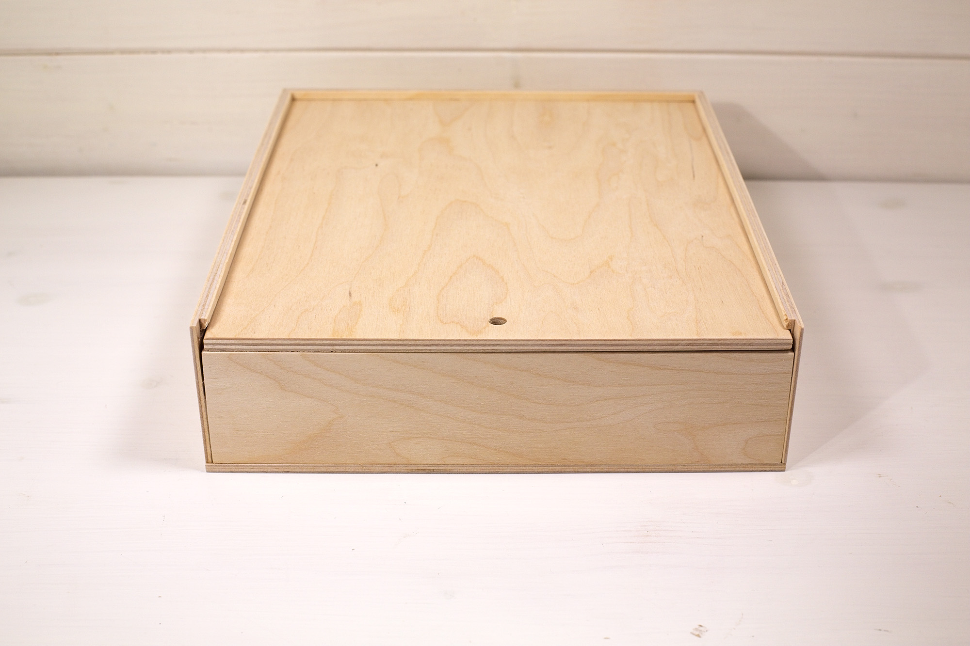 Pusateri Maker - Cassette con coperchio scorrevole - semilavorate levigate per aziende
