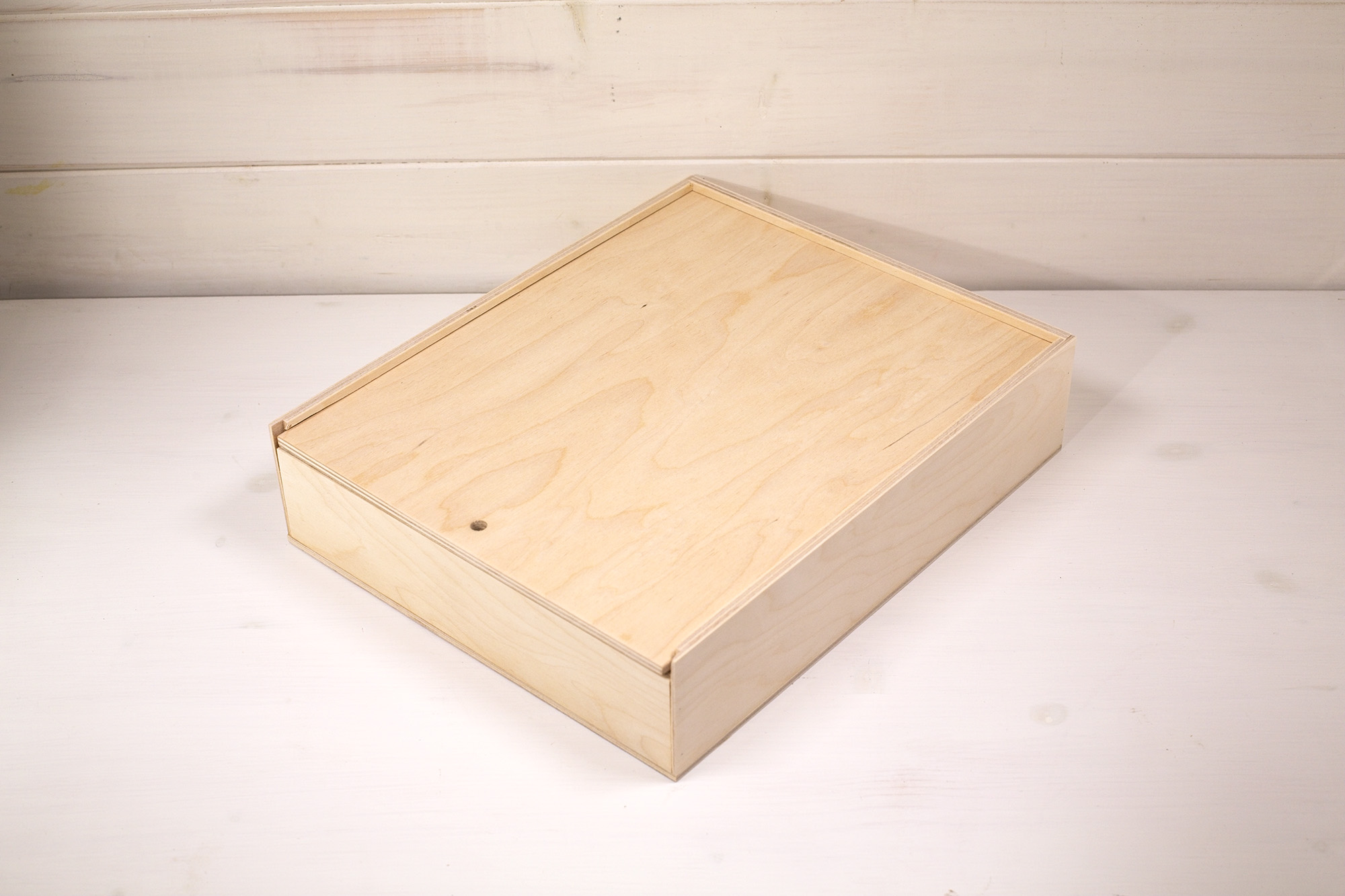Pusateri Maker - Cassette con coperchio scorrevole - semilavorate levigate per aziende